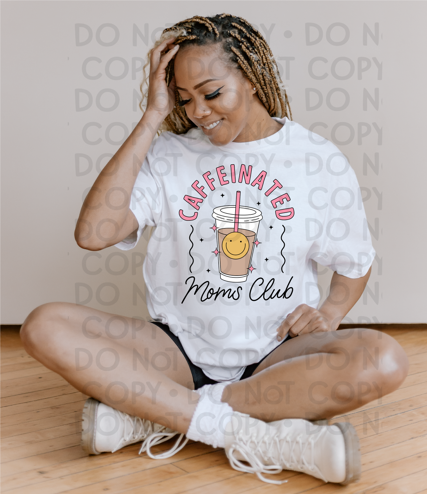 Caffeinated moms club - DTF