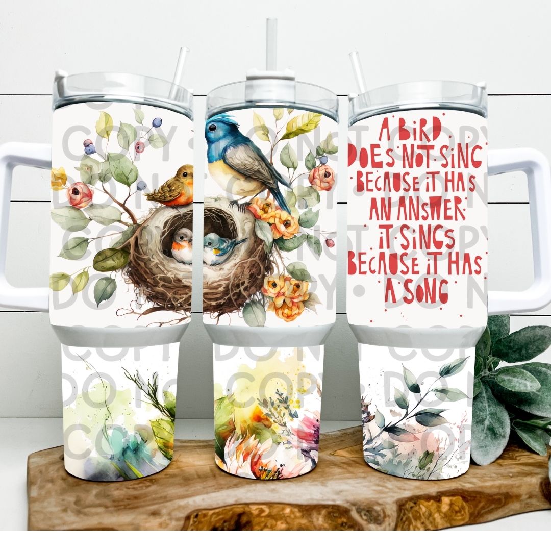 It Has A Song - 40oz Sublimation Wrap