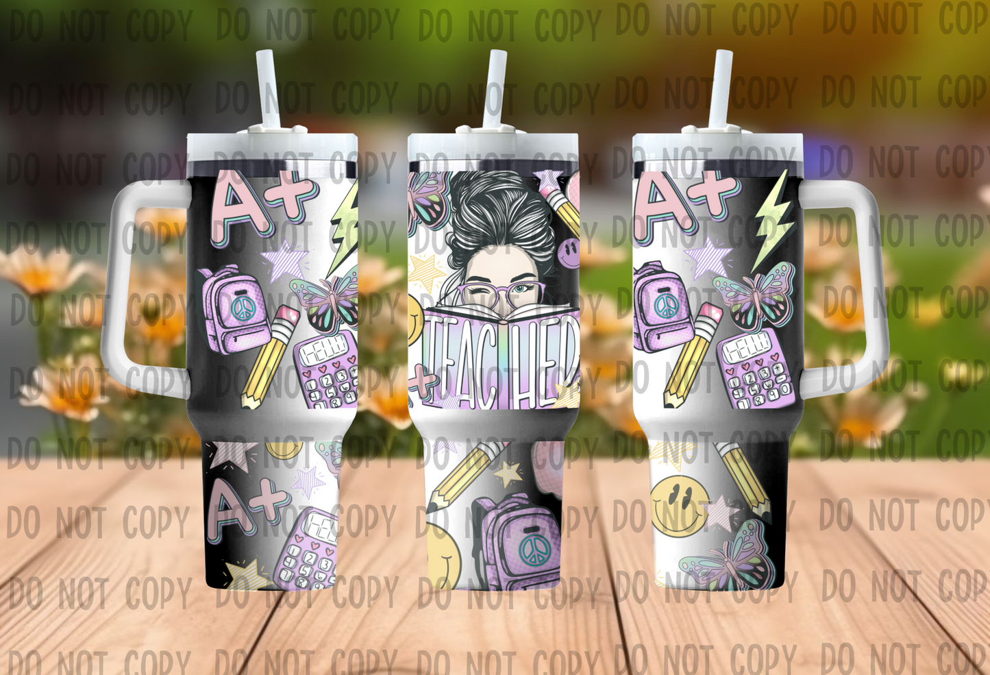 Teacher - 40oz UV DTF Wrap