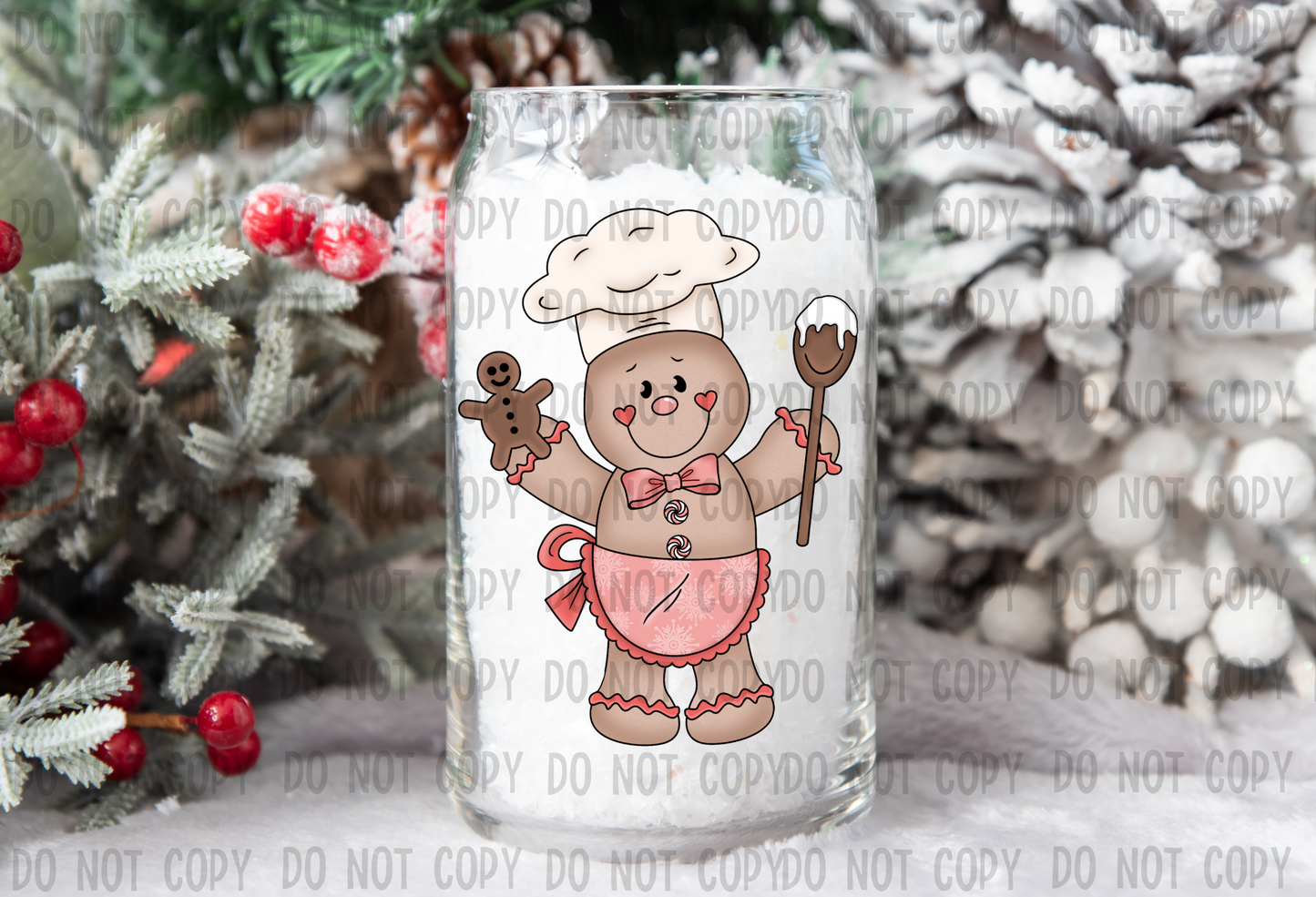 Gingerbread - UV DTF Decal