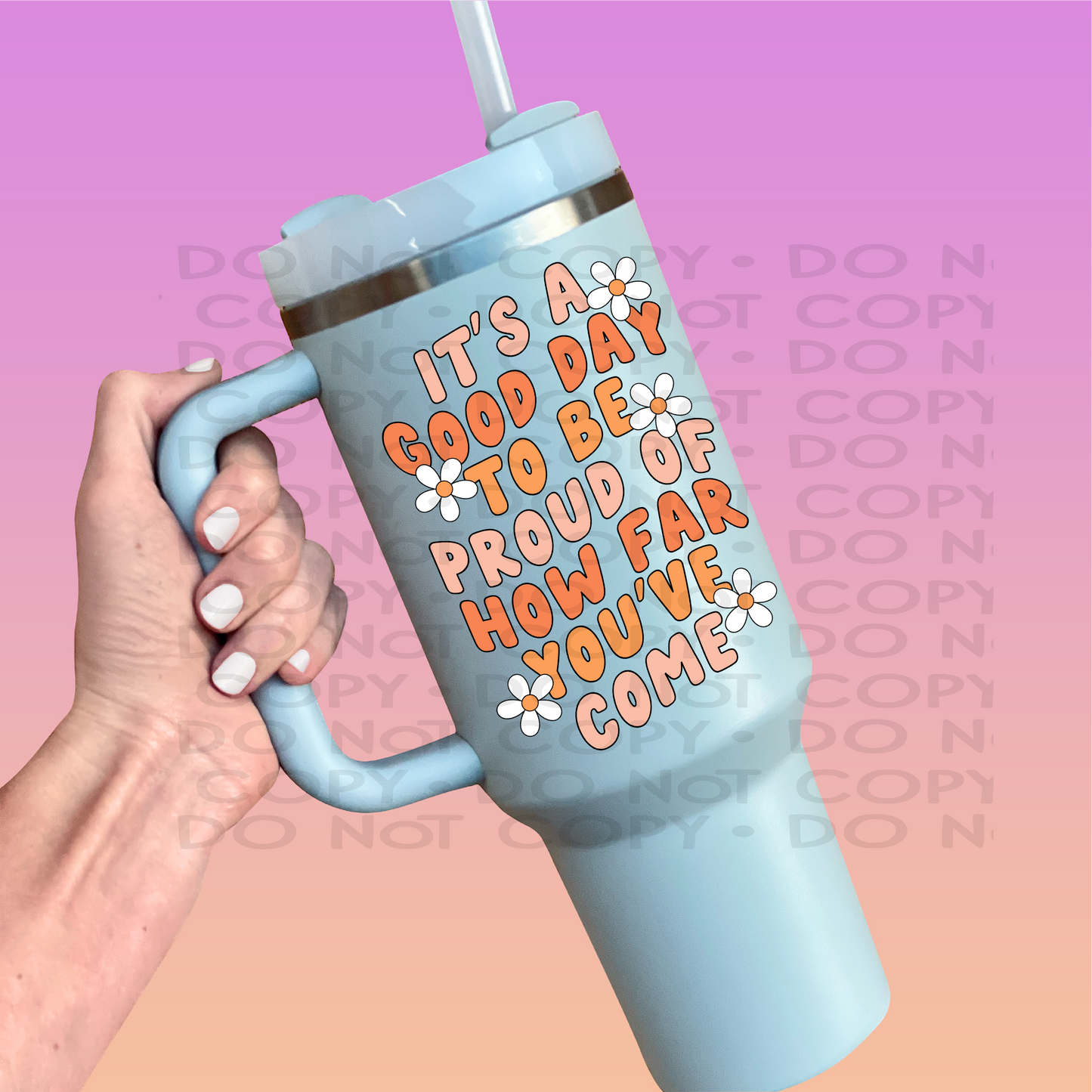 It's a good day - UV DTF Decal