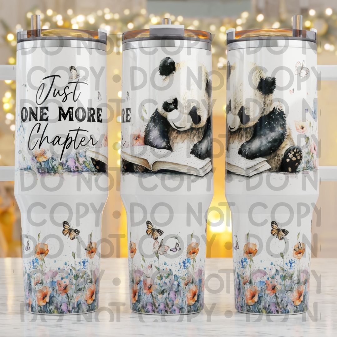 Just One More Chapter - 40oz Sublimation Wrap
