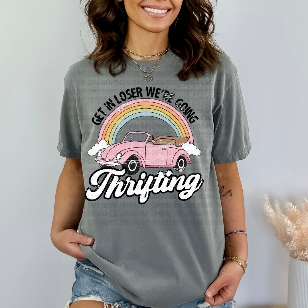 Going Thrifting Distressed - DTF