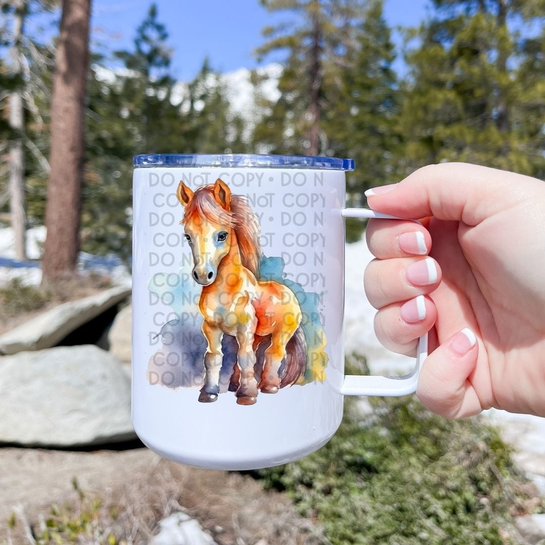 Baby Horse - UV DTF Decal