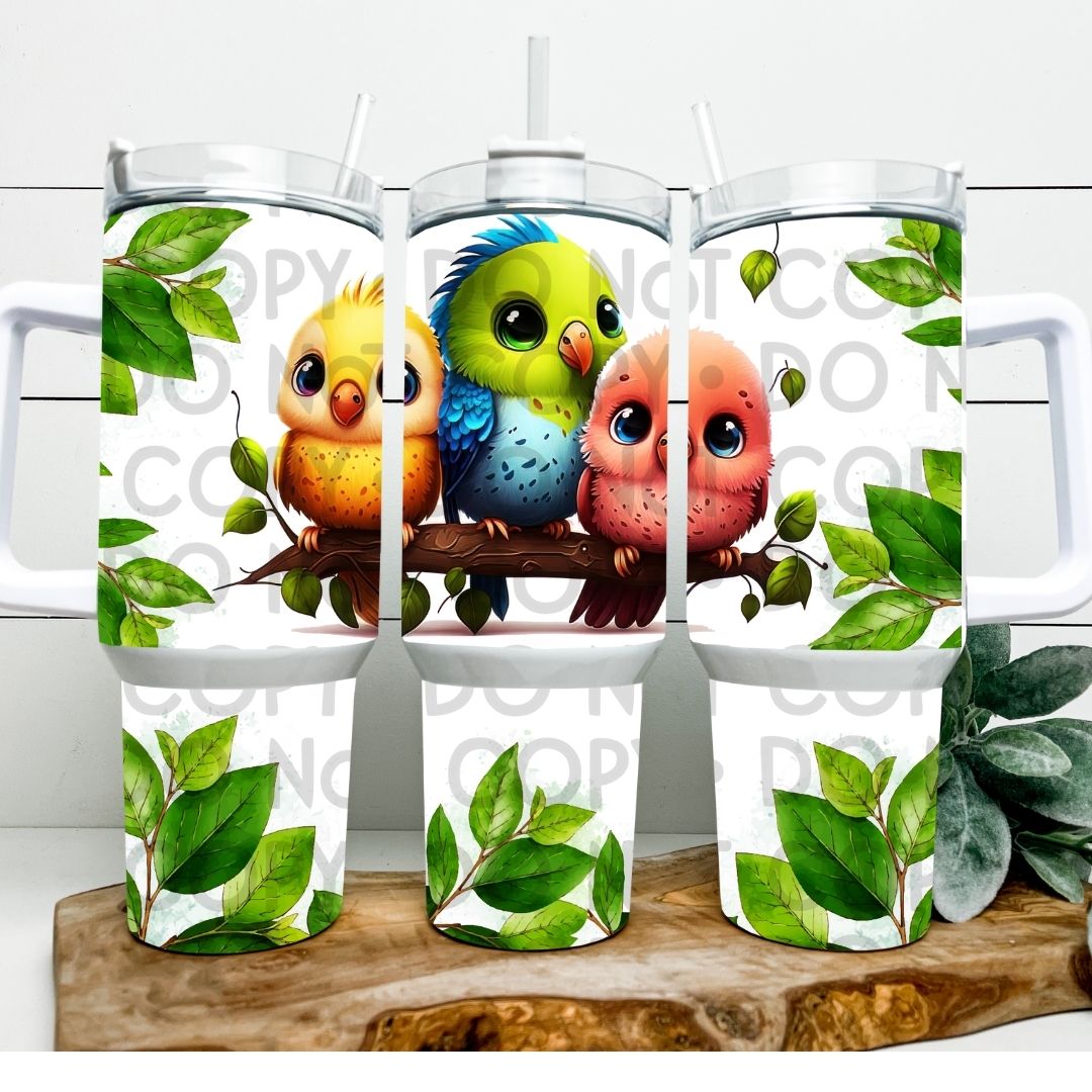 Birds - 40oz Sublimation Wrap