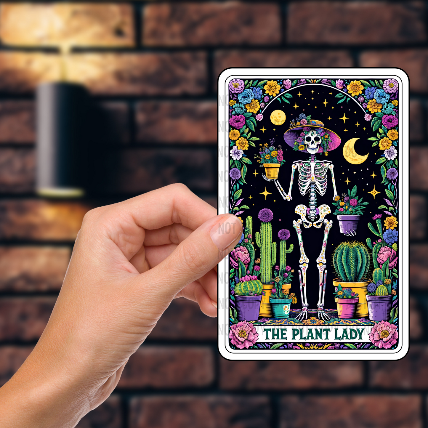 The plant lady - Vinyl Sticker