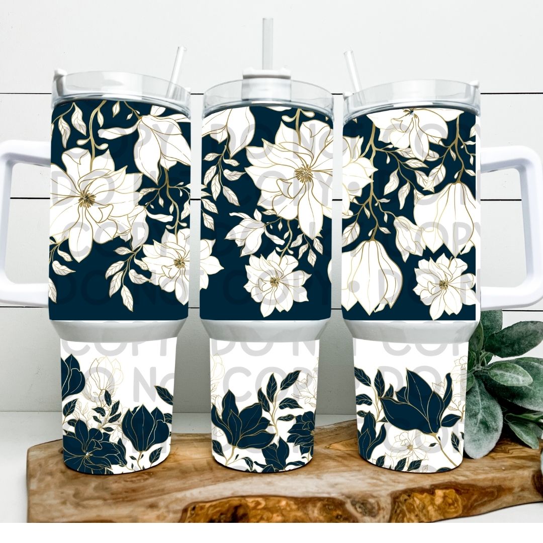 Floral - 40oz Sublimation Wrap