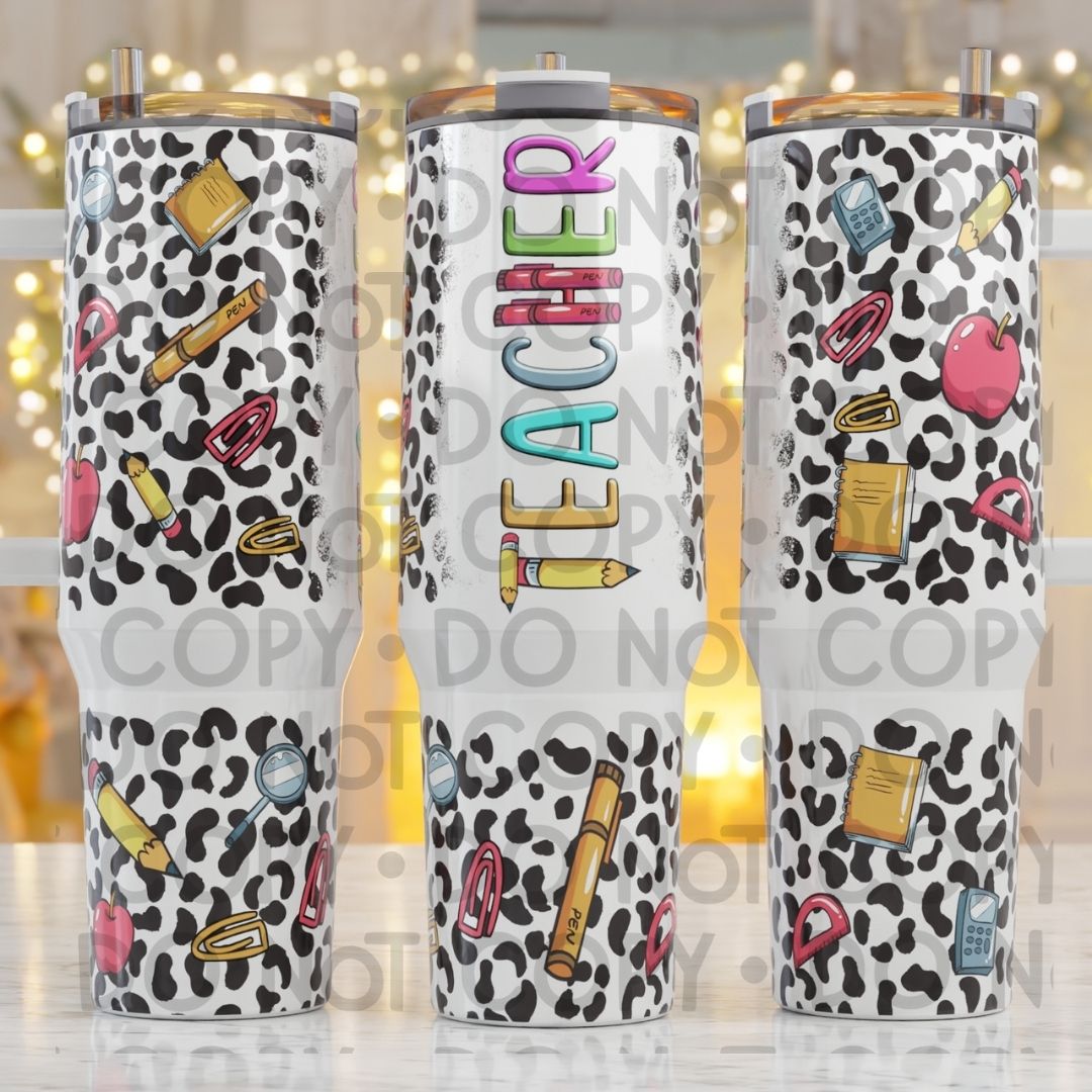 Teacher - 40oz Sublimation Wrap