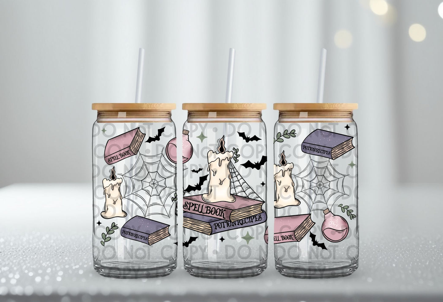Spell Book Wrap 16oz - UV DTF