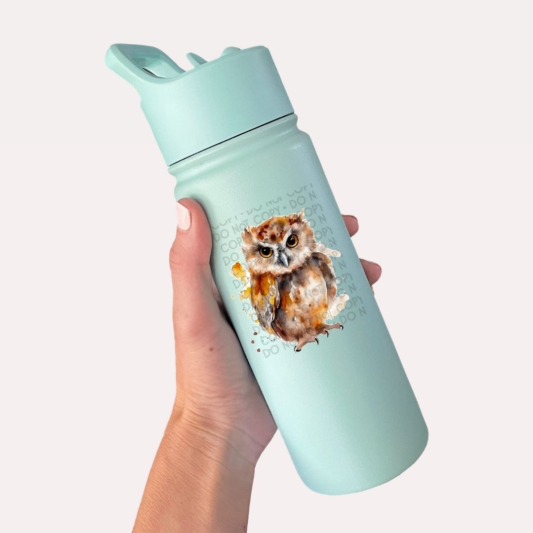 Baby Owl - UV DTF Decal