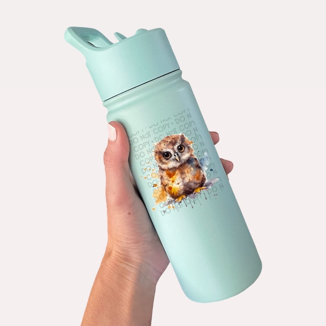 Baby Owl - UV DTF Decal