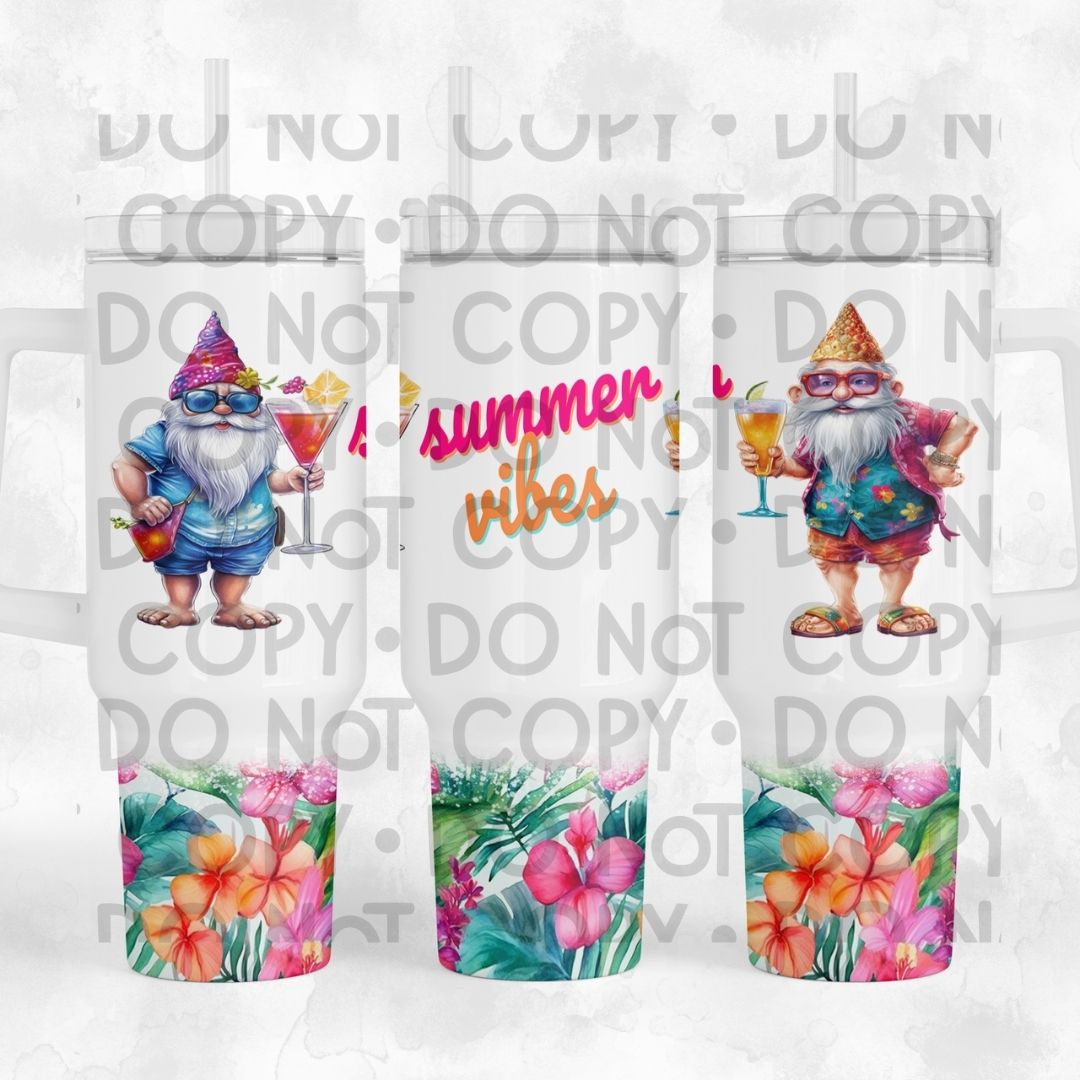 Summer Vibes - 40oz Sublimation Wrap