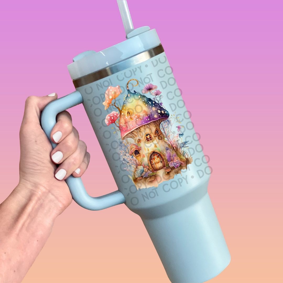 Fantasy Mushroom - UV DTF Decal