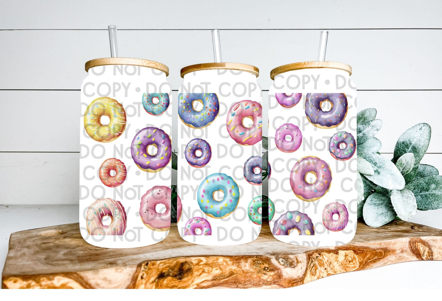 Donuts Wrap 16oz - UV DTF