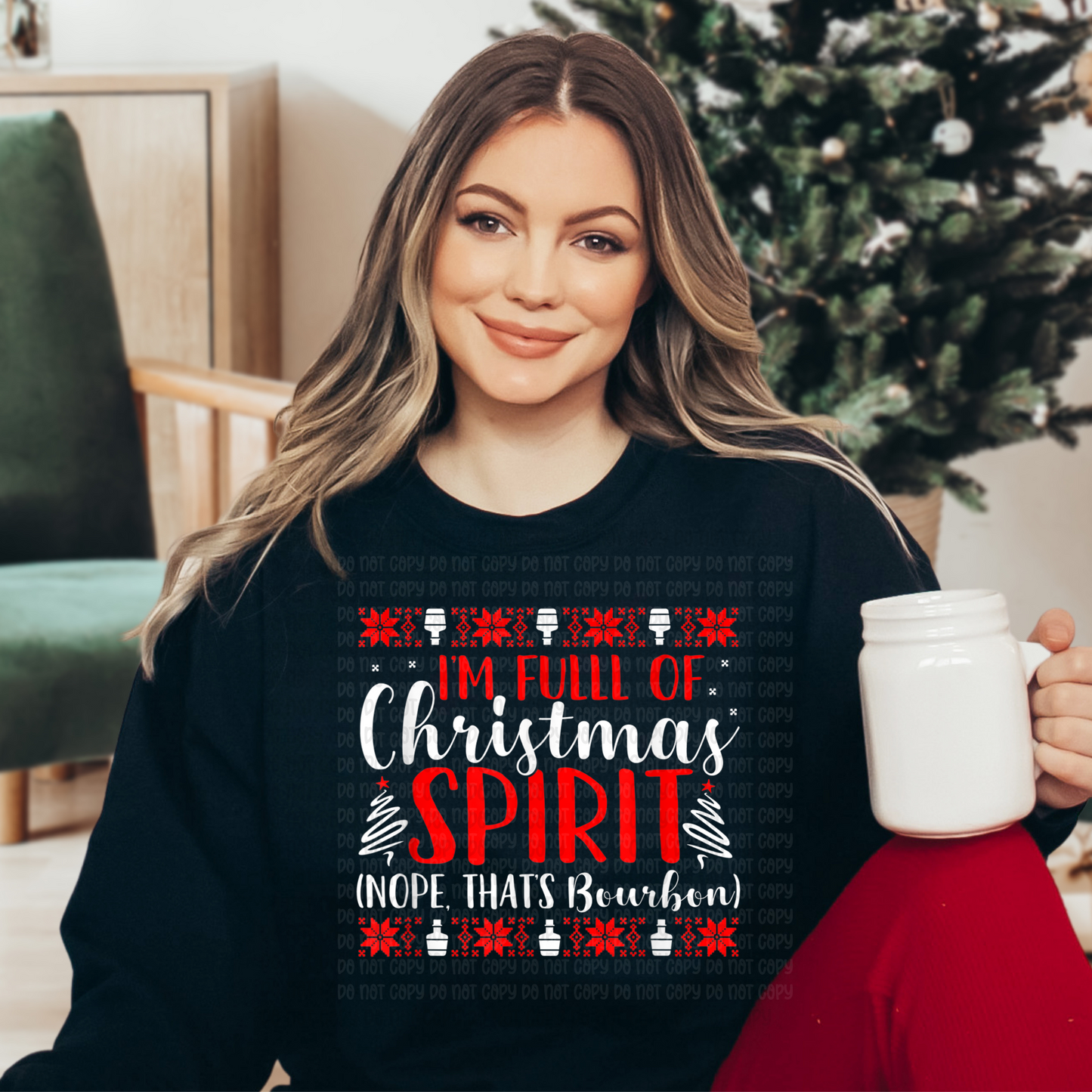 Full of Christmas spirit - DTF