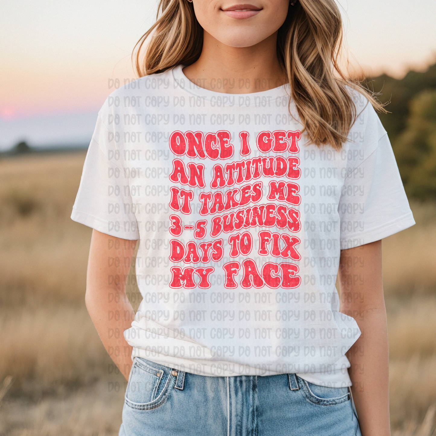 3 to 5 business days - DTF