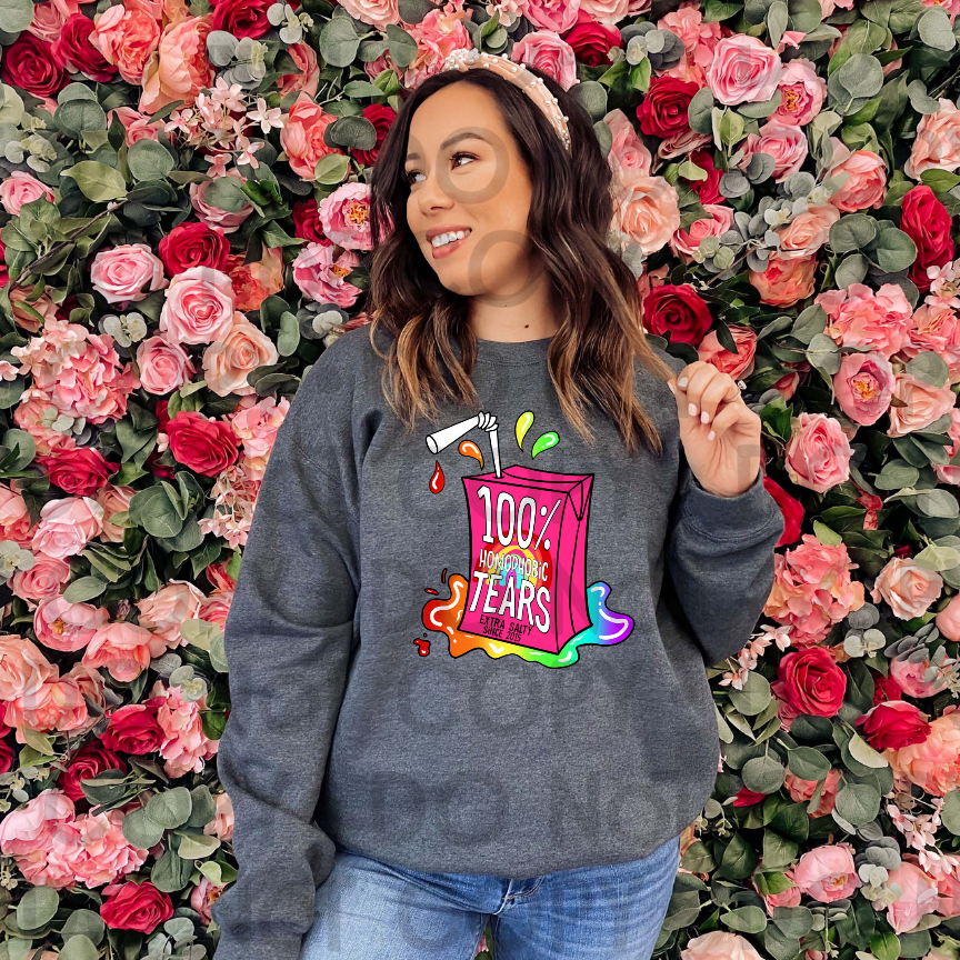 100% homophobic tears - DTF