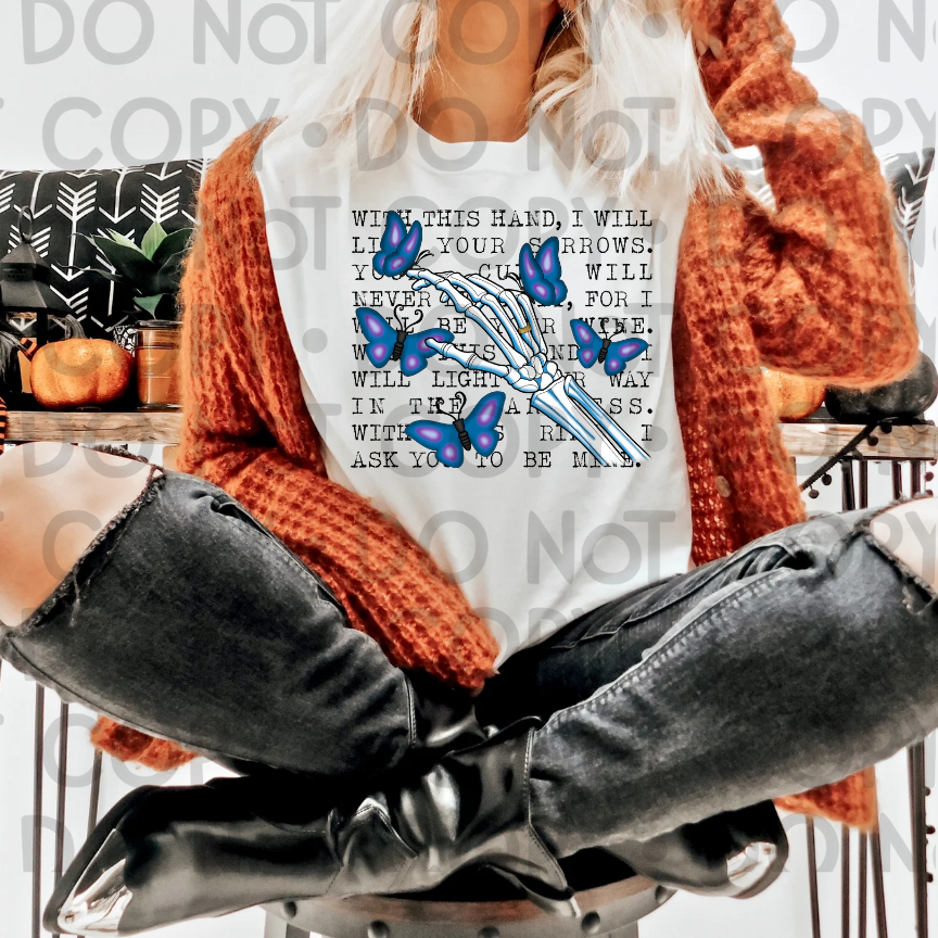 With this hand - DTF