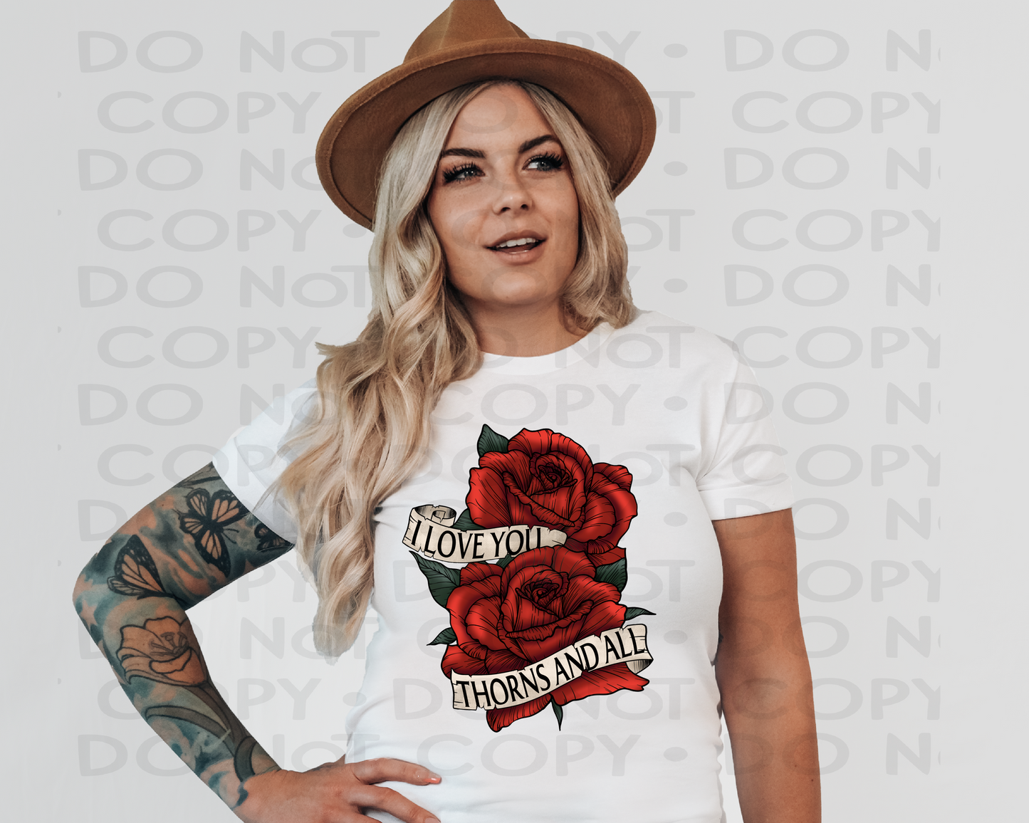 I love you thorns and all - DTF