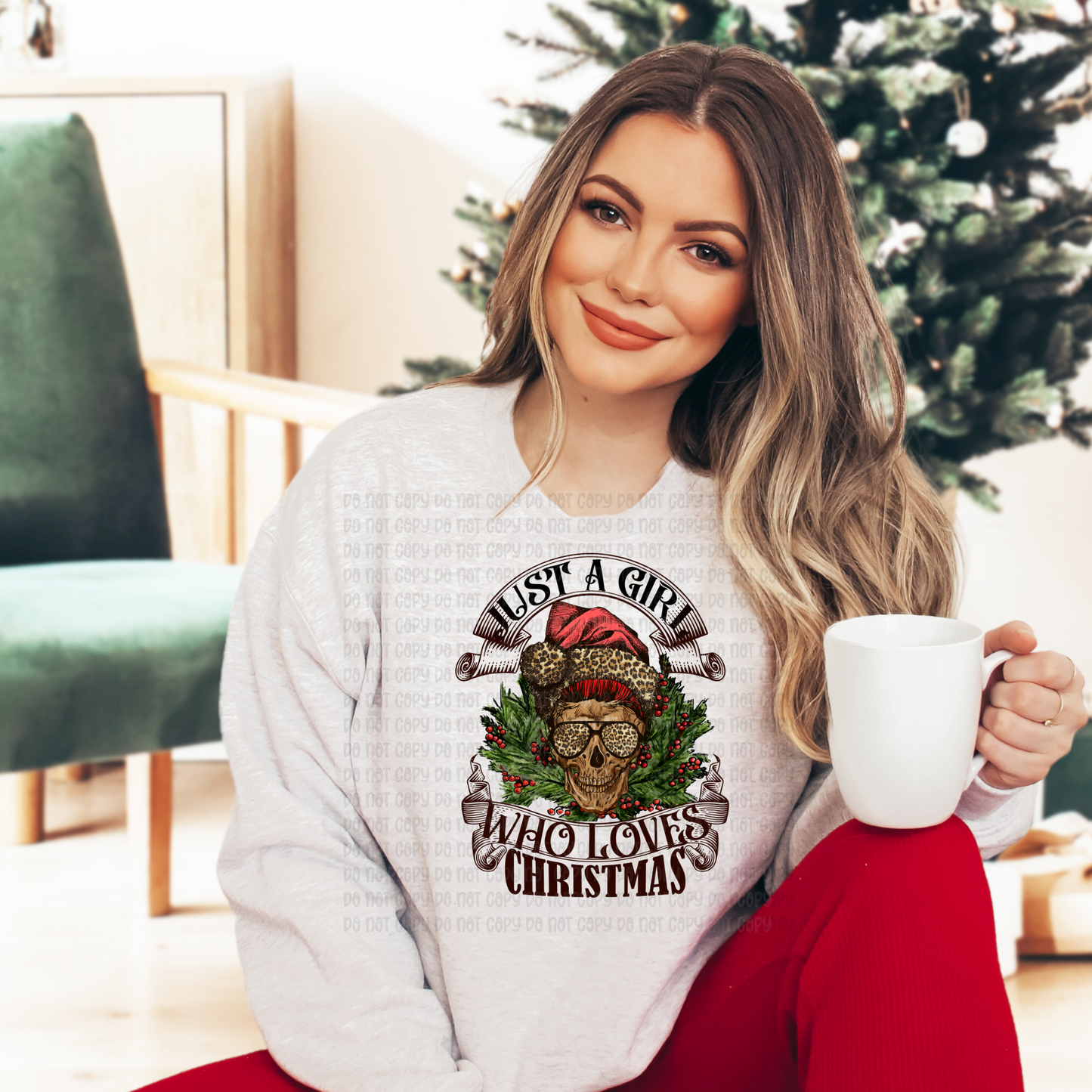 Just a girl who loves Christmas - DTF