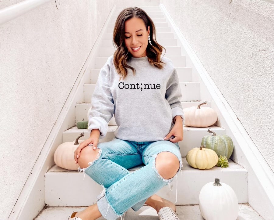 Continue - Screen Print