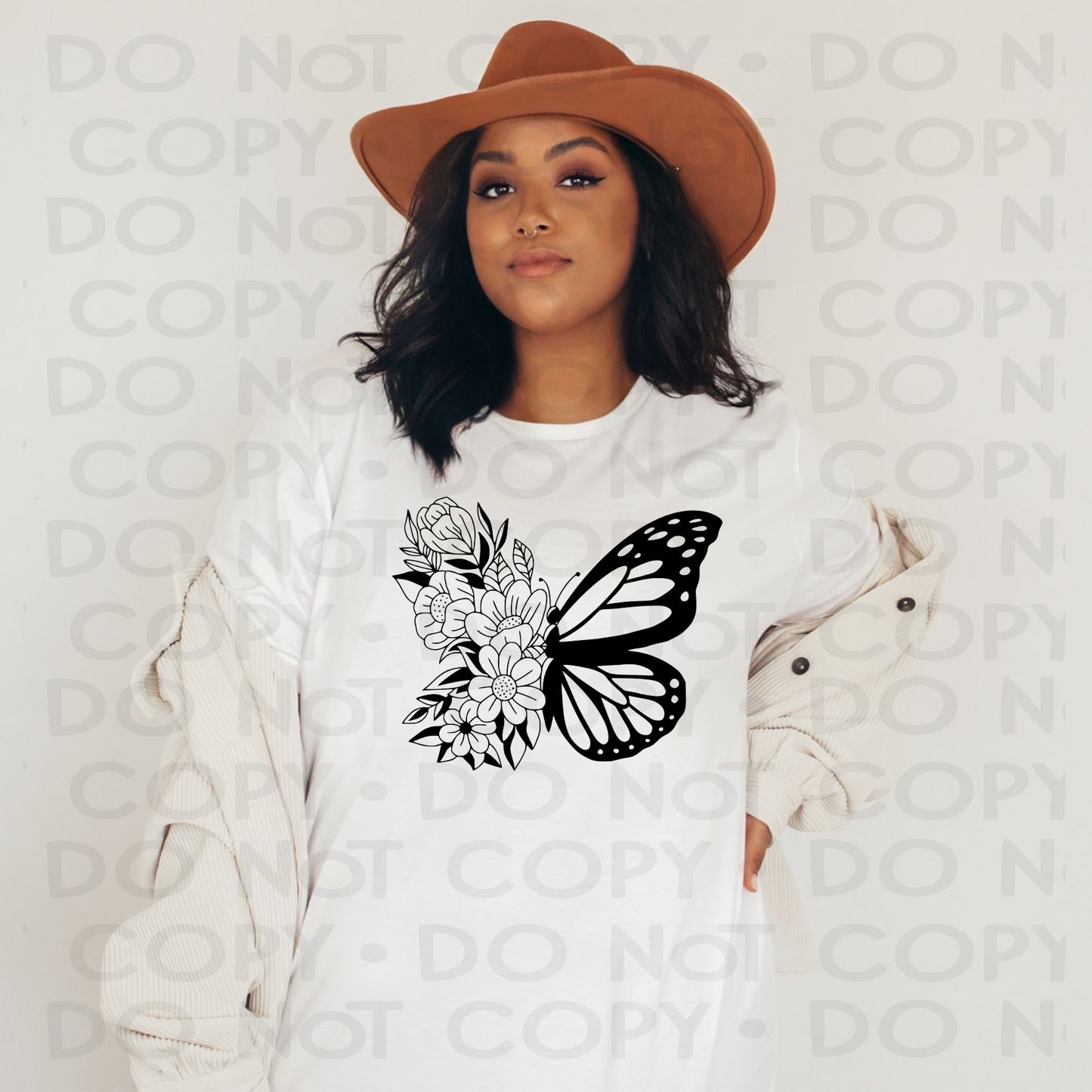 Butterfly - Adult - Screen Print