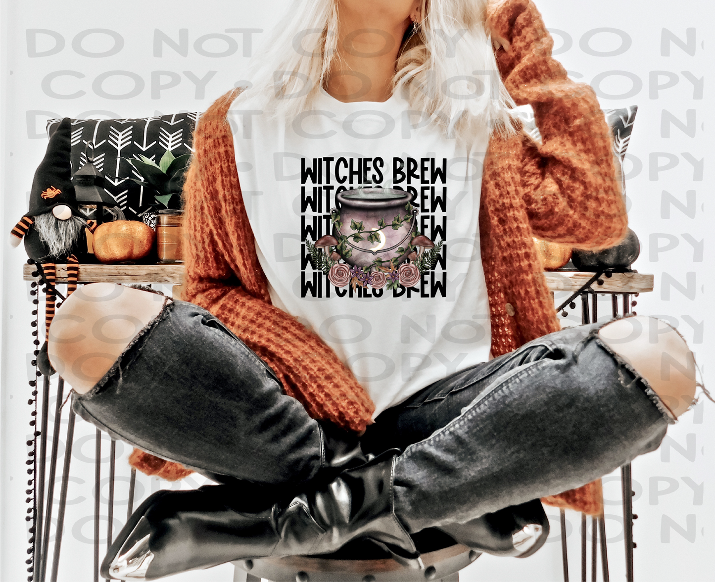 Floral witches brew - DTF