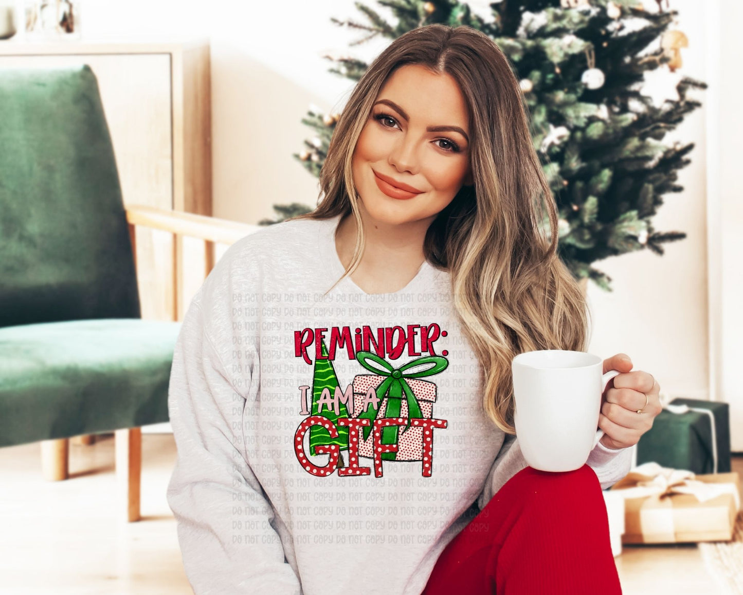 I’m a gift red/green- DTF