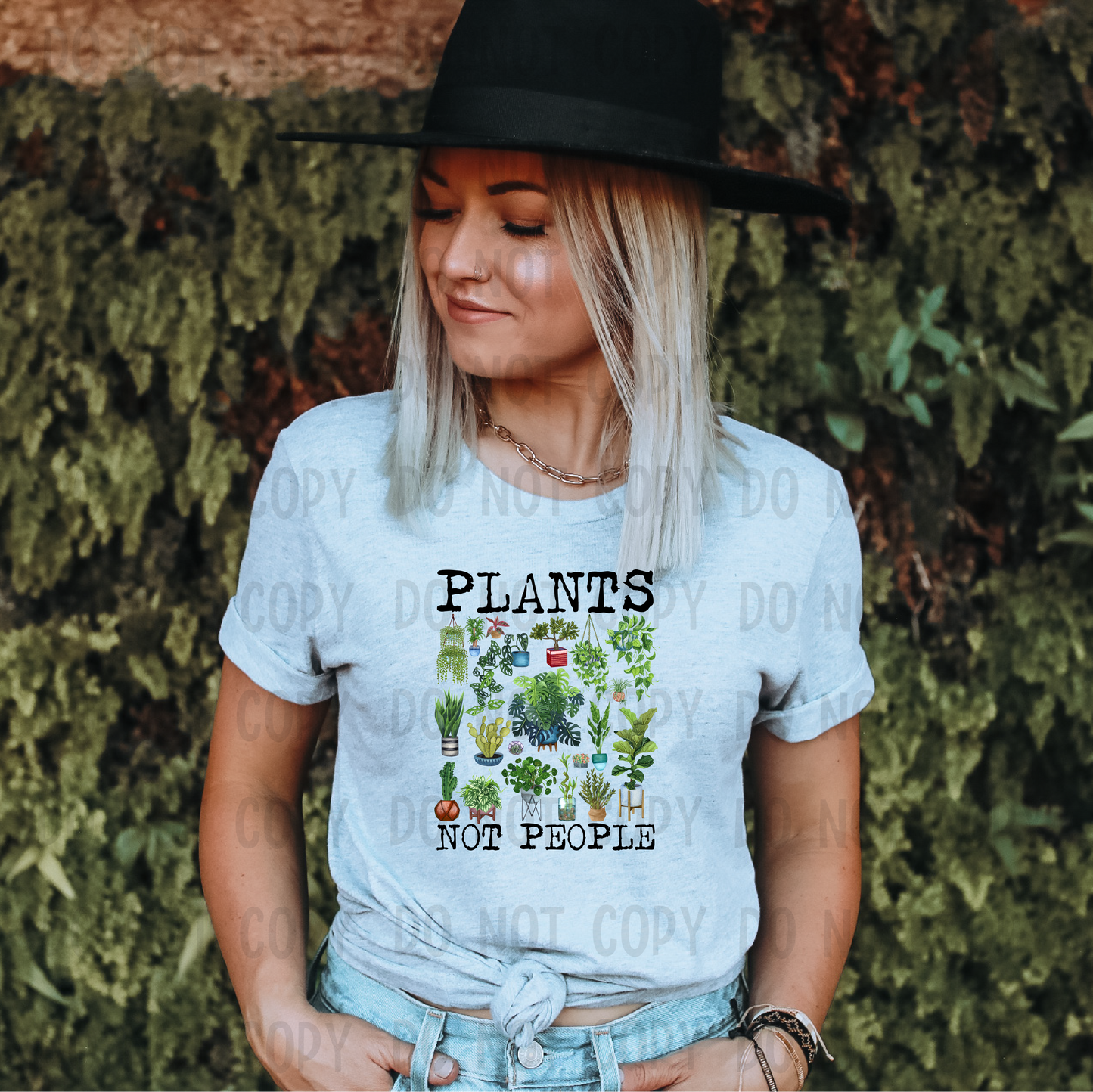 Plants not people - DTF