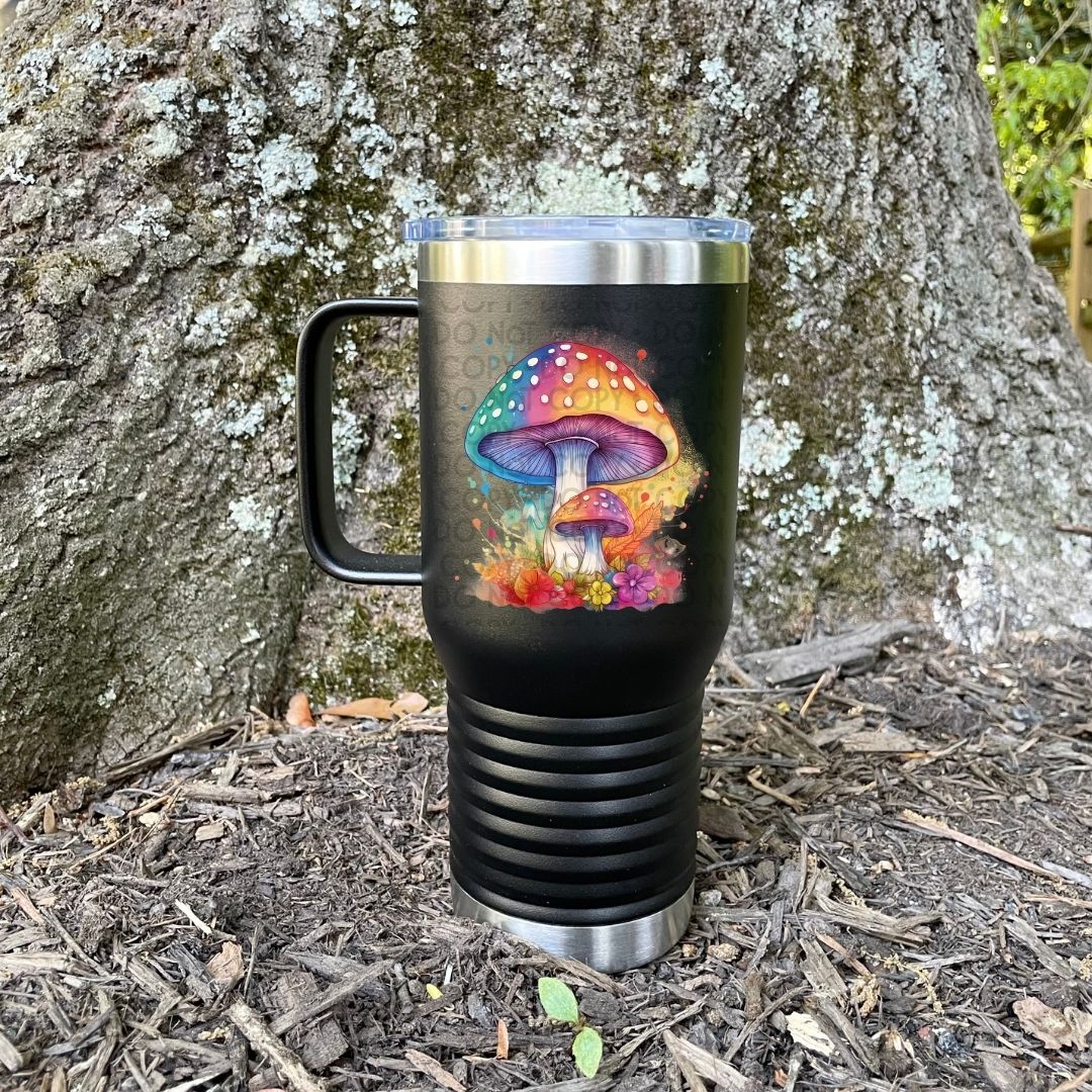 Groovy Mushroom - UV DTF Decal