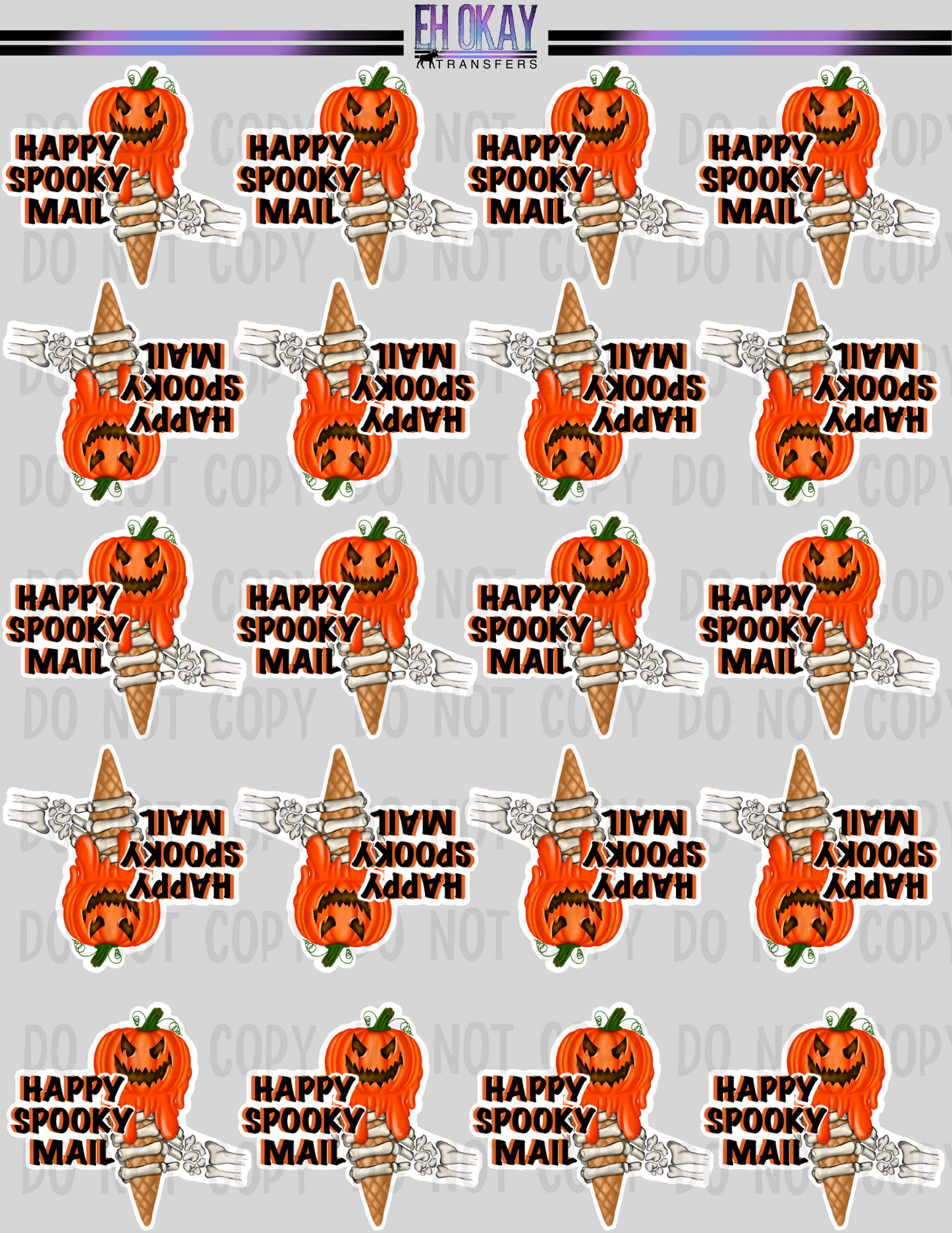 Happy Mail - Vinyl sticker sheet