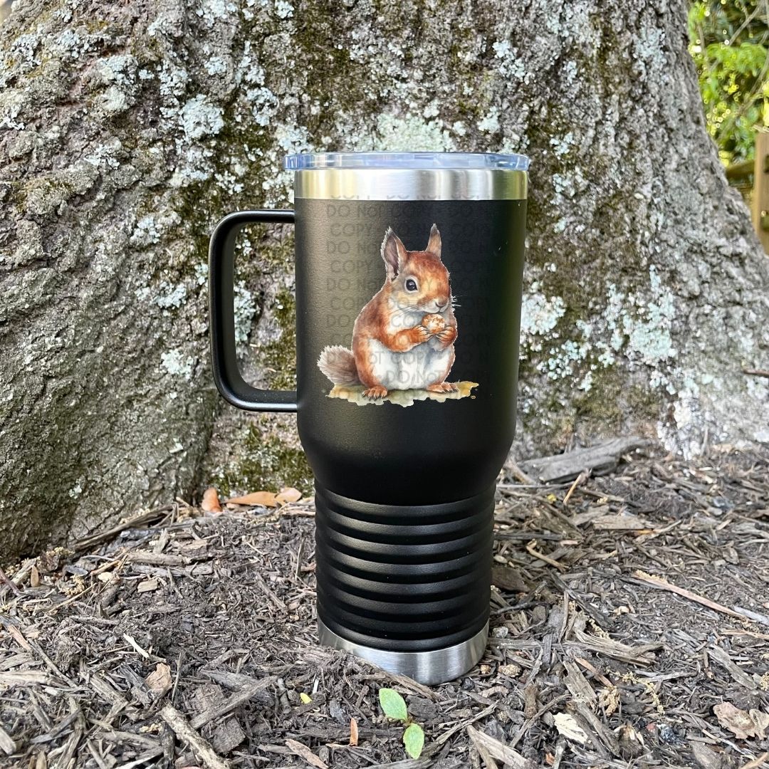 Baby Squirrel - UV DTF Decal