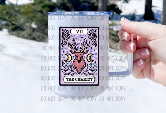 Chariot Tarot - UV DTF Decal