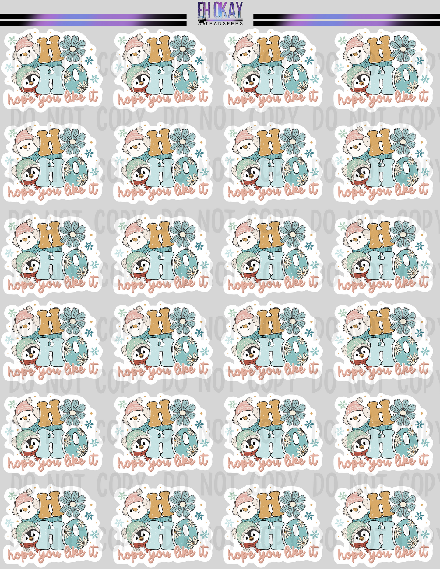 Hope you like it - Vinyl sticker sheet