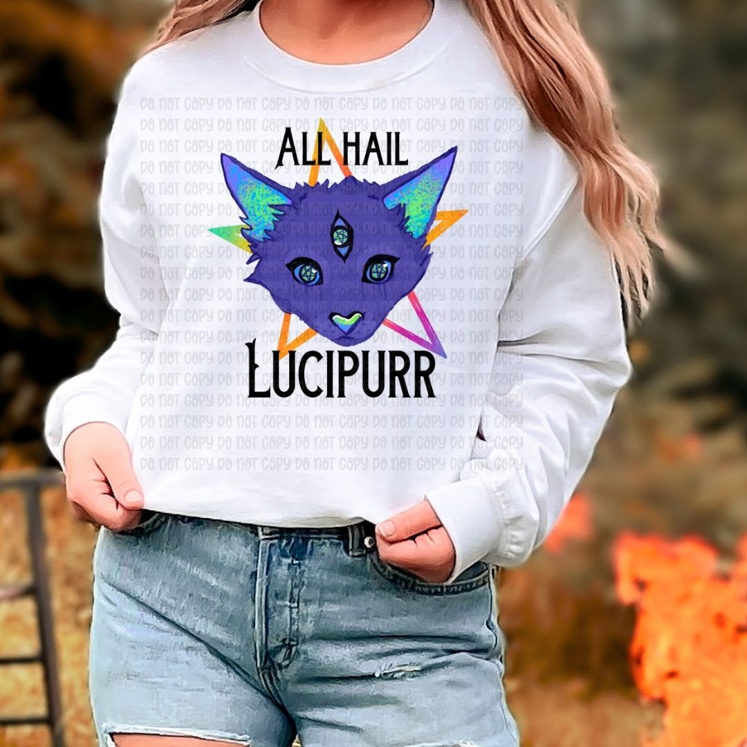 All Hail Lucipurr - DTF