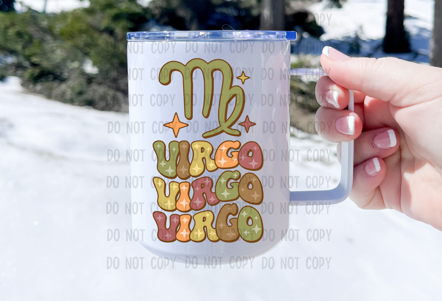 Virgo - UV DTF Decal