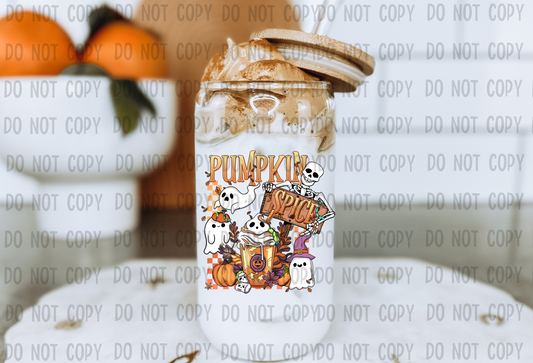 Pumpkin Spice - UV DTF Decal