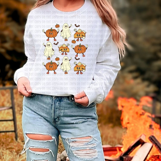 Ghost Pumpkin Pie - DTF