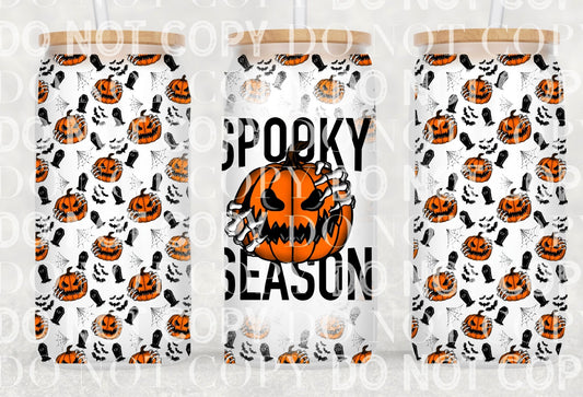 Spooky Season Wrap 16oz - UV DTF