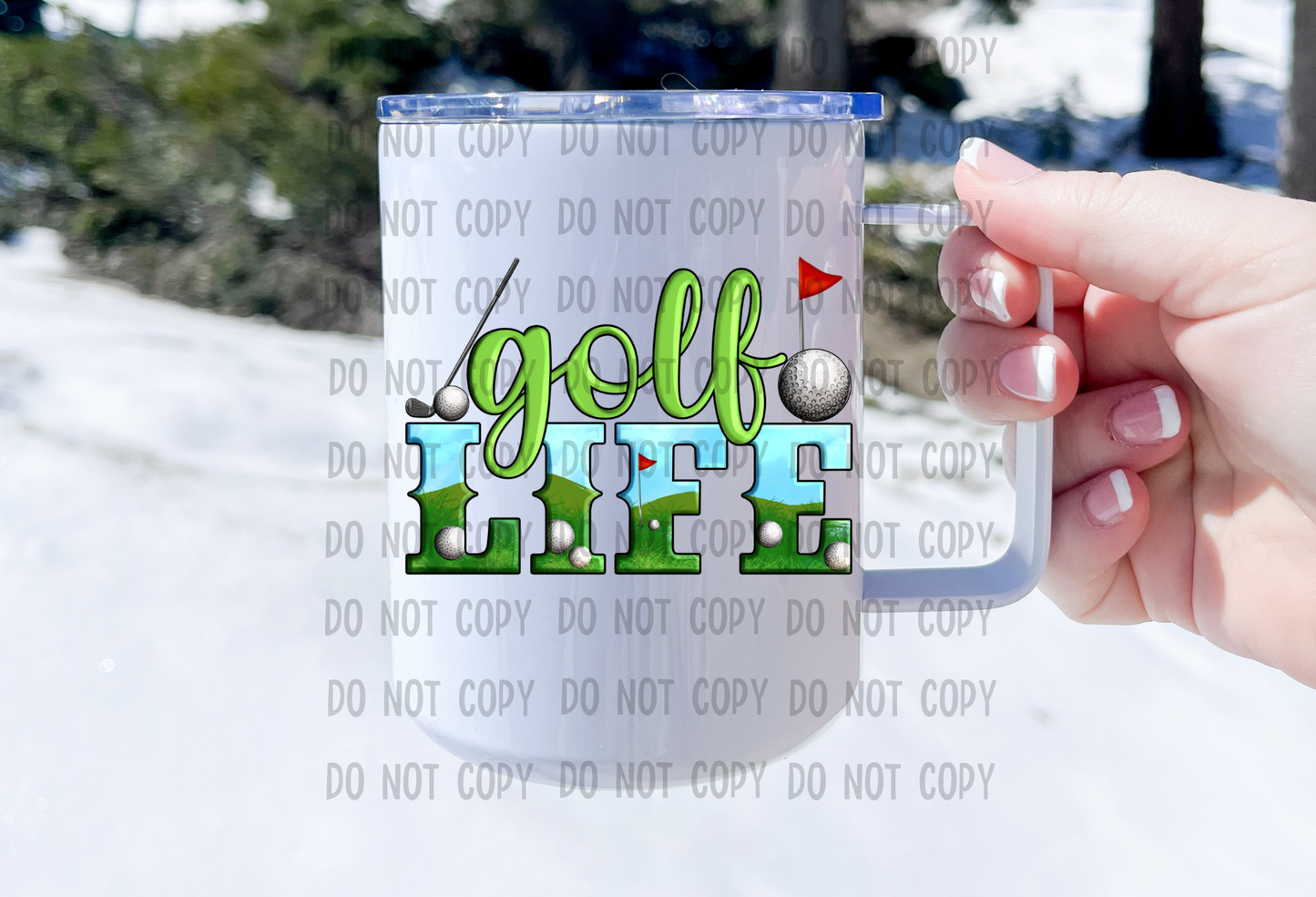 Golf Life - UV DTF Decal