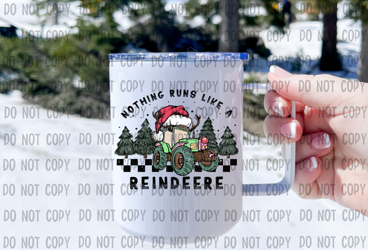 Nothing Runs Like Reindeere - UV DTF Decal