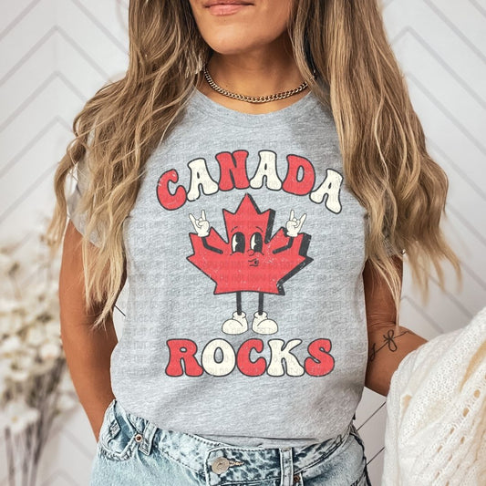 Canada Rocks Distressed - DTF
