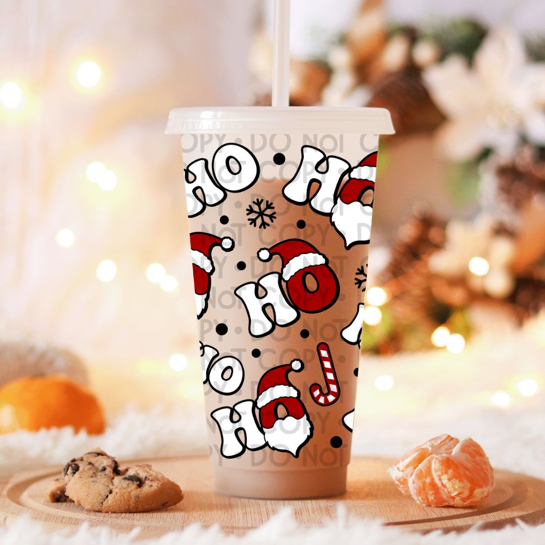 Ho Ho Ho - UV DTF 24oz Wrap