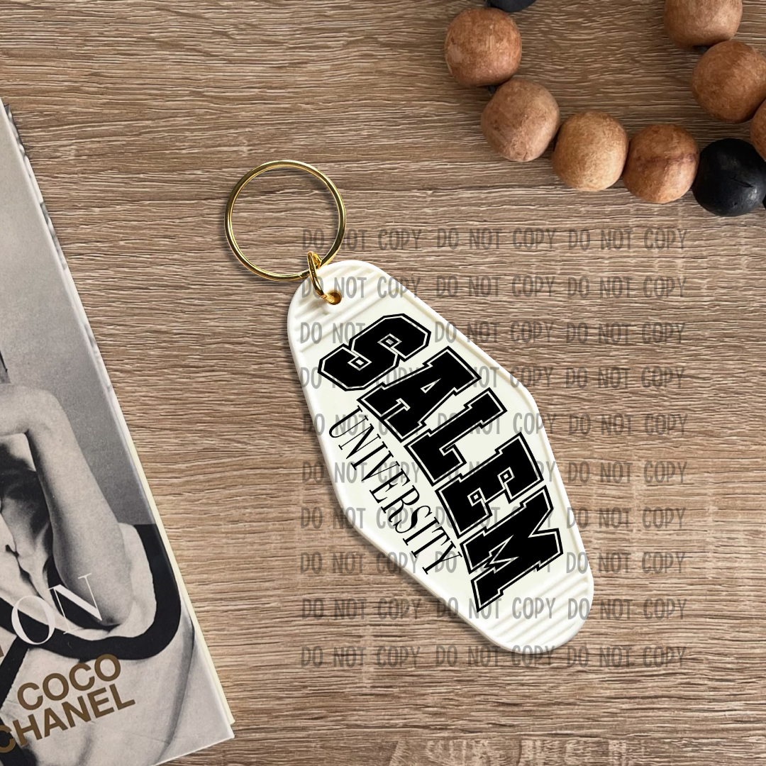 Salem - UV DTF Keychain Decal