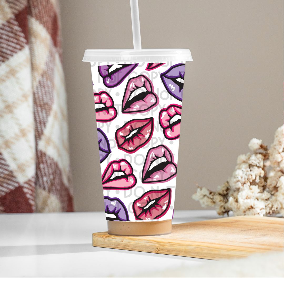 Lips - UV DTF 24oz Wrap