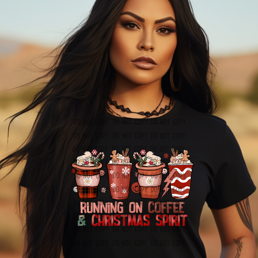 Running on coffee and Christmas spirit - DTF