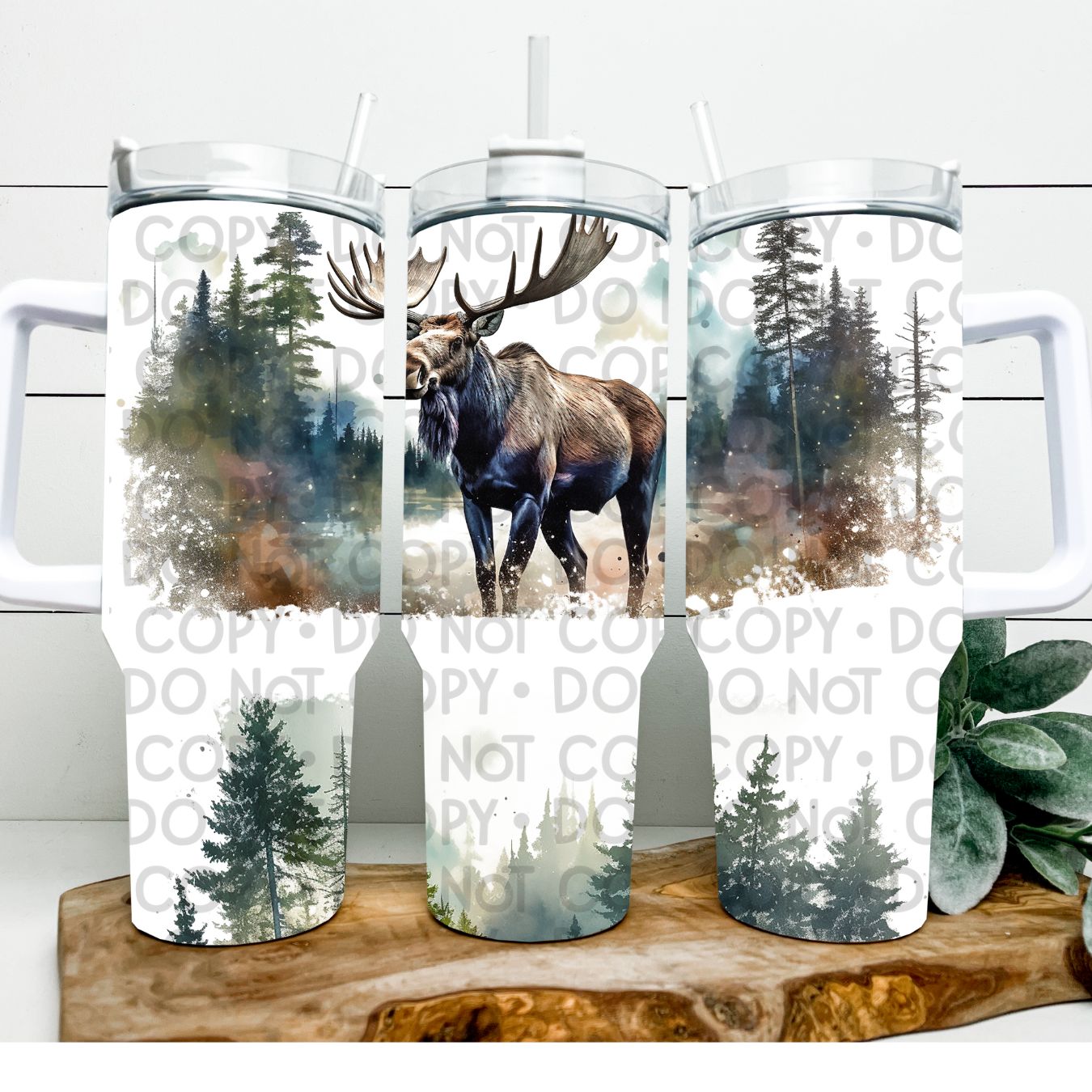 Moose - 40oz  Sublimation Wrap