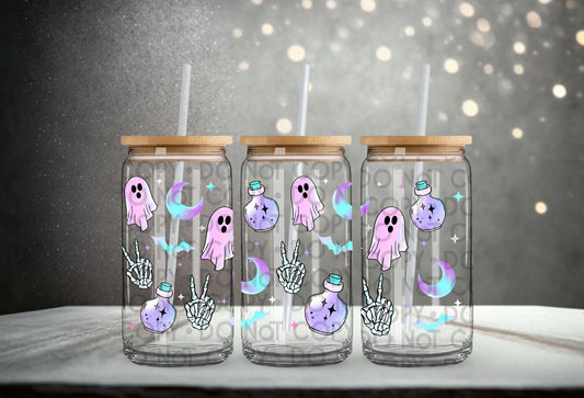 Spooky Pastel Wrap 16oz - UV DTF