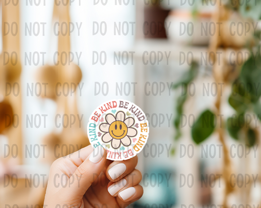 Be kind - Vinyl Sticker