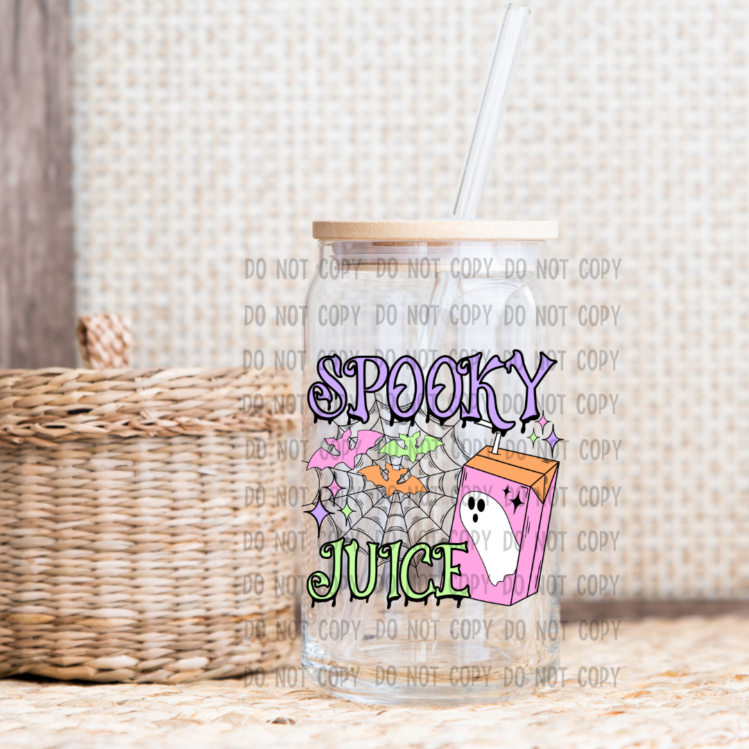 Spooky Juice - UV DTF Decal